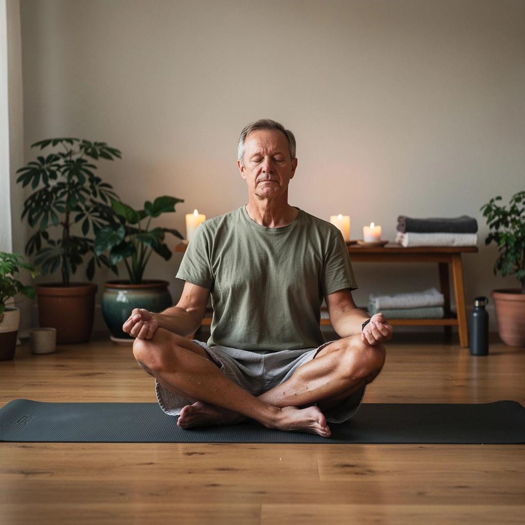 Una persona usando una banda de resistencia para fortalecer los músculos de los pies.